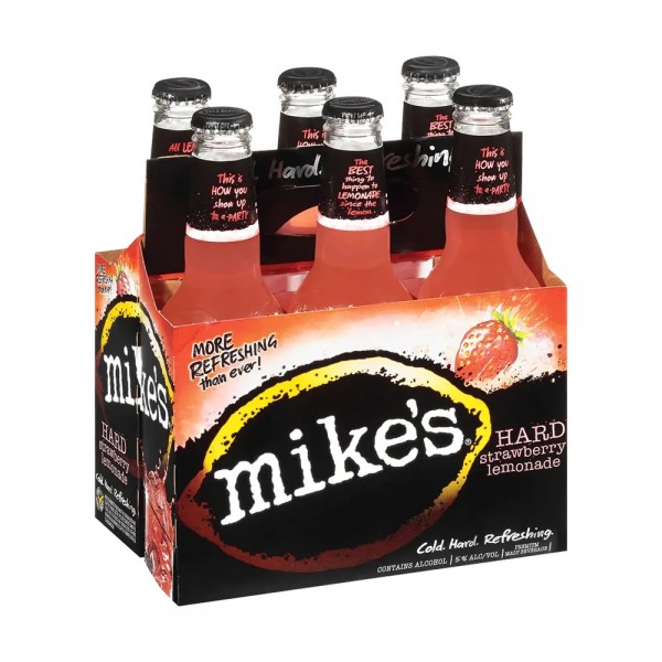 Mike's Hard Strawberry Lemonade - Pop's Liquors